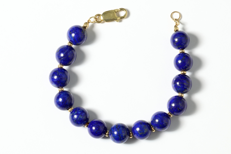Lapis Lazuli/14K gold Bracelets